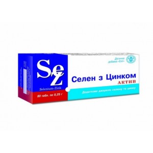Антиоксидант "Селен с цинком" №80...